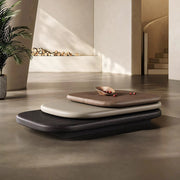 58.5'' Modern Nesting Coffee Table Minimalist Design Dual Layer for Flexible Use Stylish Functional